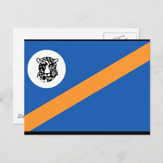 Bophuthatswana Flag Briefkaart (Voorkant / Achterkant)