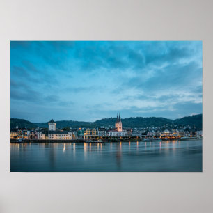 Boppard am Rhein Duitsland Poster