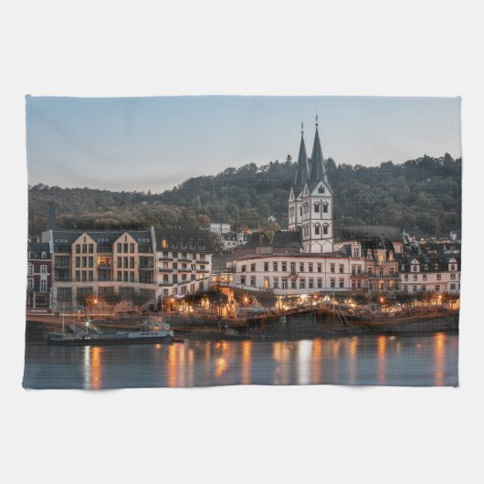 Boppard Duitsland Theedoek (Horizontaal)
