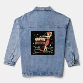 Boppin' With Beth dames veste denim (Verso)