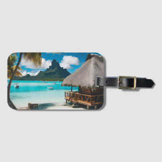Bora Bora Ansichtkaart (2) Bagagelabel