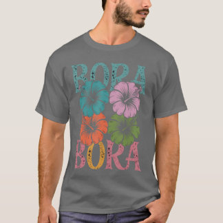Bora Bora Beach Souvenirs Tropische Strand Vakanti T-shirt
