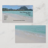 Bora Bora Beach Visitekaartje (Voorkant / Achterkant)