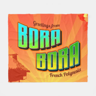 Bora Bora Blanket Fleece Deken