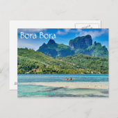 Bora Bora Briefkaart (Voorkant / Achterkant)