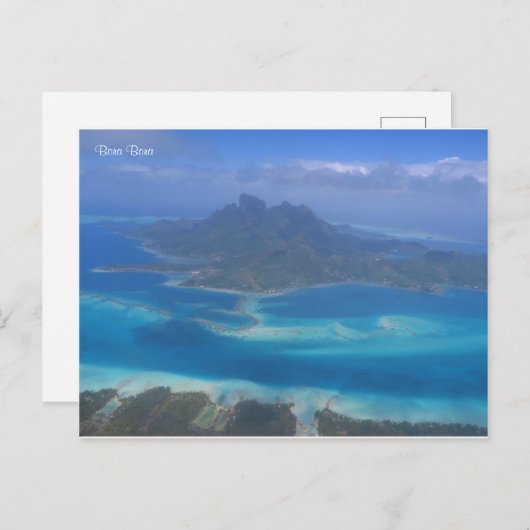Bora Bora Briefkaart (Voorkant / Achterkant)