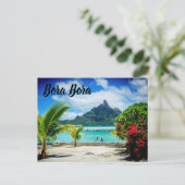 Bora Bora Briefkaart (Staand voorkant)