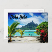 Bora Bora Briefkaart (Voorkant / Achterkant)