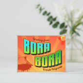 BORA BORA BRIEFKAART (Staand voorkant)