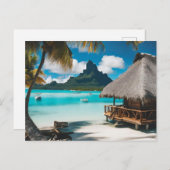 Bora Bora Briefkaart (2) (Voorkant / Achterkant)