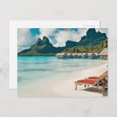 Bora bora Briefkaart (Bora bora f) (Voorkant / Achterkant)