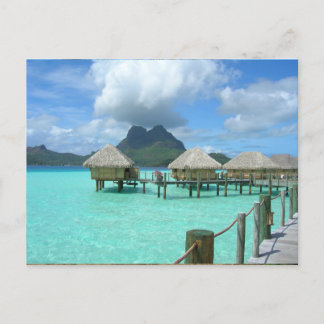 Bora Bora Bungalow Briefkaart