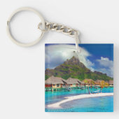 Bora Bora Caribbean Island Sleutelhanger (voorkant)