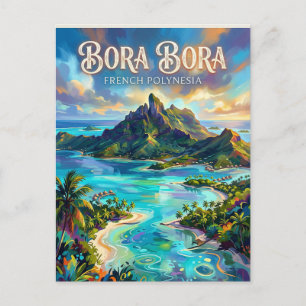 Bora Bora Frans-Polynesië Briefkaart