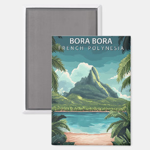 Bora Bora Frans Polynesië Tropisch Magneet