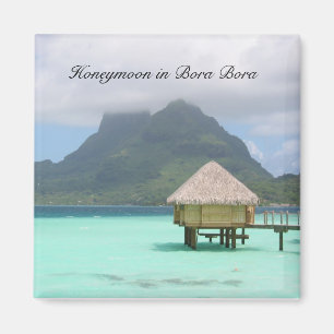 Bora Bora Honeymoon Magnet Magneet