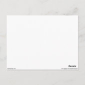 Bora Bora Huts Briefkaart (Achterkant)