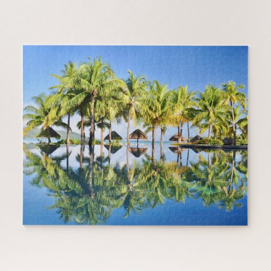 Bora Bora Infinity Pool Legpuzzel (Horizontaal)