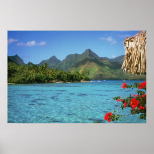 Bora Bora Island, Frans Polynesië Poster