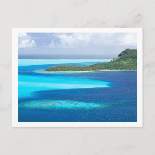 Bora Bora Lagoon, Frans-Polynesië Briefkaart (Voorkant)