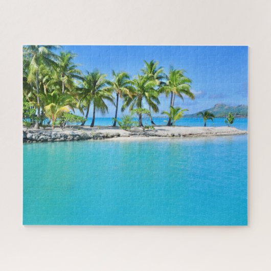 Bora Bora Lagoon Legpuzzel (Horizontaal)