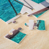 Bora Bora lagune Legpuzzel (Zijkant)