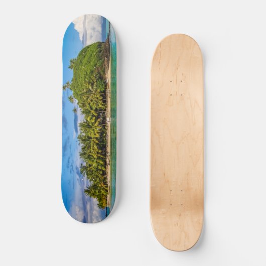 Bora Bora lagune Skateboard (Voorkant)