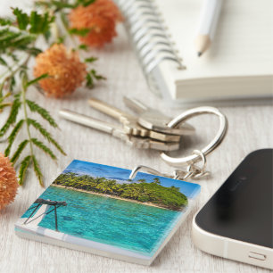 Bora Bora lagune Sleutelhanger