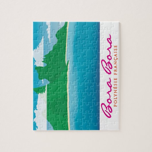 Bora Bora Legpuzzel (Verticaal)
