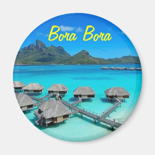 Bora Bora magneet (Voorkant)