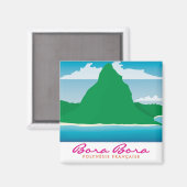Bora Bora Magneet (Voorkant / Achterkant)