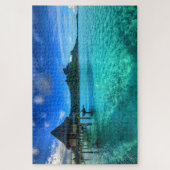 Bora Bora Paradise, Overwater Bungalow Dromen Legpuzzel (Verticaal)