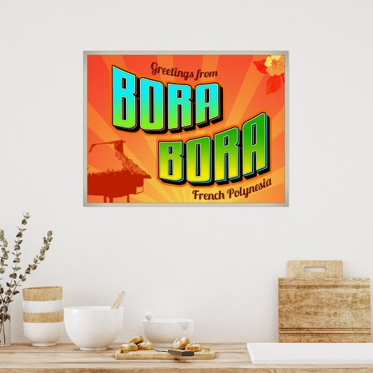 BORA BORA poster (Cuisine)