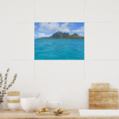 Bora Bora Poster (Keuken)