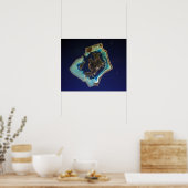 Bora Bora Poster (Keuken)