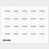 Bora Bora Ronde Sticker (Vel)