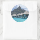 Bora Bora Ronde Sticker (Tas)