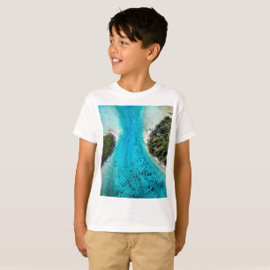 Bora Bora - route naar de oceaan T-shirt