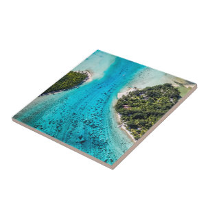 Bora Bora - route naar de oceaan Tegeltje