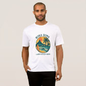 Bora Bora Serenity – Tropical  French Polynesia T-shirt (Voorkant volledig)