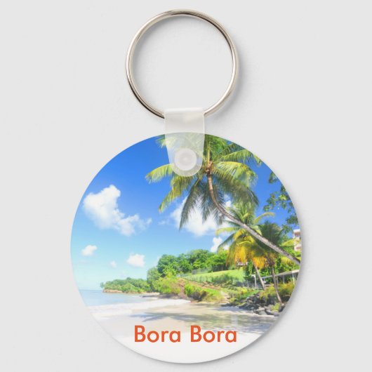 Bora Bora Sleutelhanger (Voorkant)