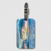 Bora Bora Sunset Bagagelabel (Voorkant (verticaal))