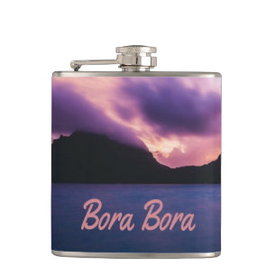 Bora Bora Suset Island Beach Heupfles
