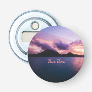 Bora Bora Suset Island Strand Button Flesopener