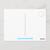 Bora Bora Tropical Island Briefkaart (Achterkant)