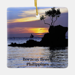 Boracay Beach, Filipijnen, Keramisch Ornament