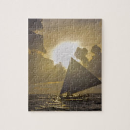 Boracay Beach Sunset in Filipijnen Legpuzzel