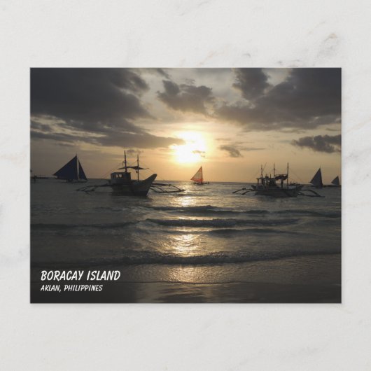 Boracay Briefkaart (Voorkant)