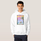 Boracay Filippijnse strandreisposter Hoodie (Voorkant volledig)