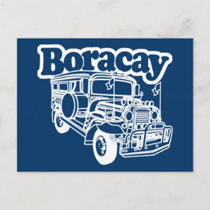 Boracay Jeepney Briefkaart